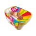 Cinta p/ Sorvete 2 Litros / Papel Duplex 240g / Plastificado 50x16,5cm - Aberta - 4x0 cores 2000 unidades p/ Pote de 2 Litros