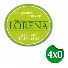 Imã com faca especial Papel Couchê 300g 4x0 cores laminação fosca e verniz localizado até  4,2X4,7 1000 unidades